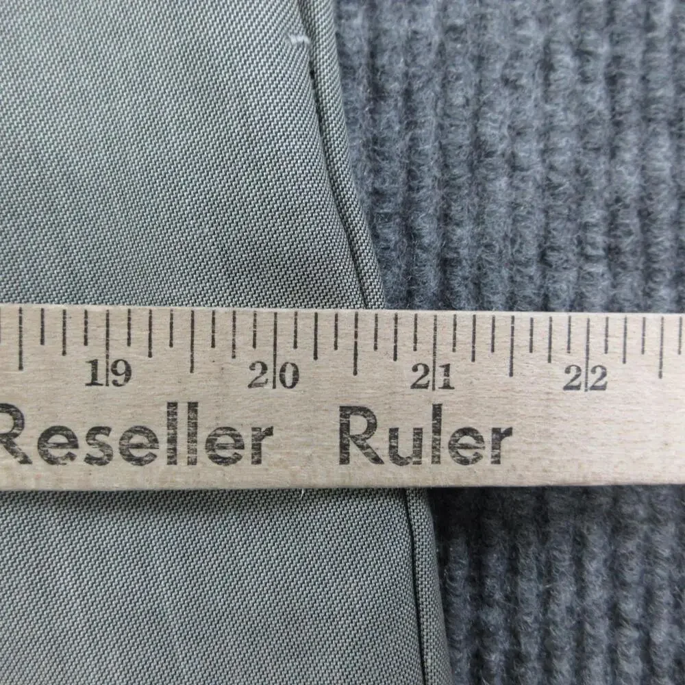 John Henry Suit Pants Mens 33x32 Gray Polyester Rayon Belted Vietnam 32x31.5*